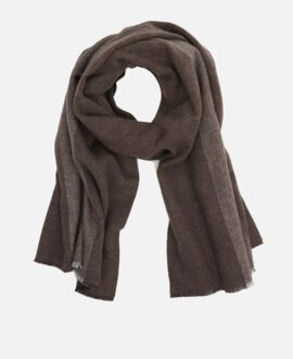 100% wool twill scarf