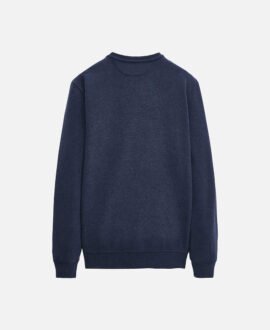 Crew neck cotton sweatshirt