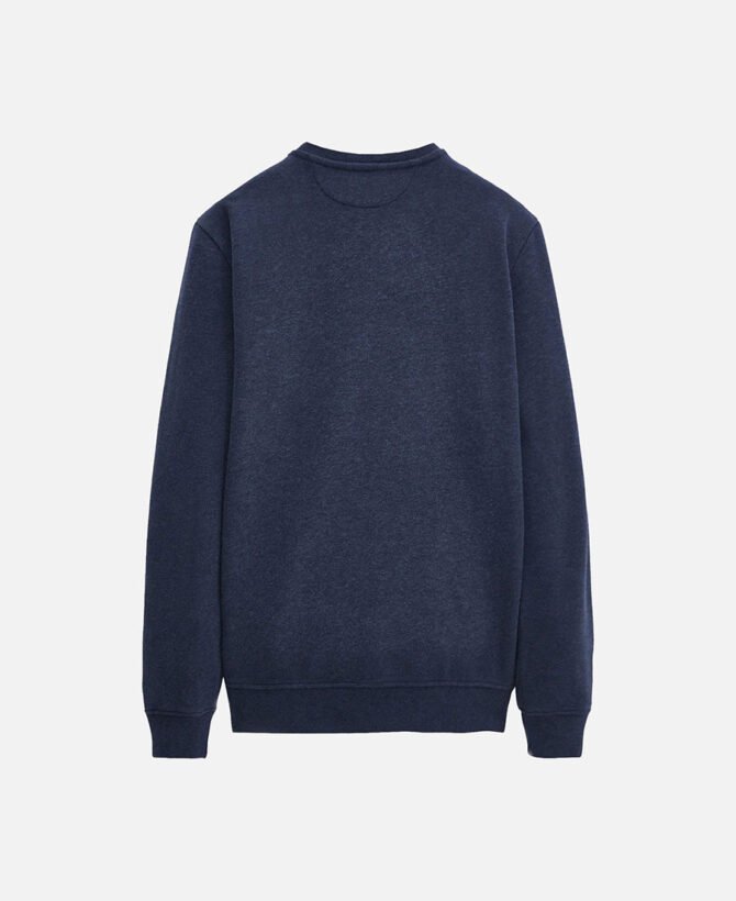 Crew neck cotton sweatshirt