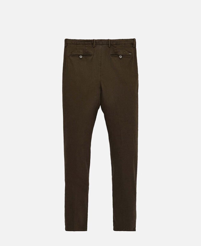 Velvet chino trouser